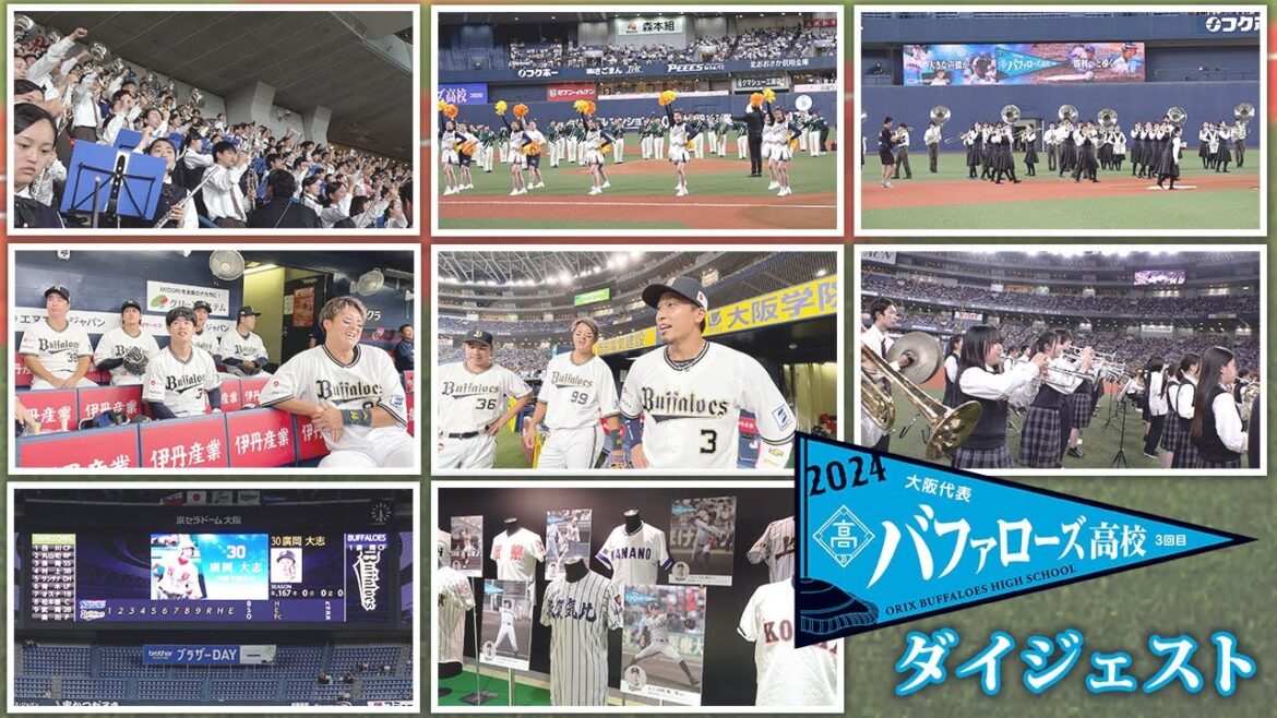 「大阪代表バファローズ高校（2年連続3回目）」ダイジェスト