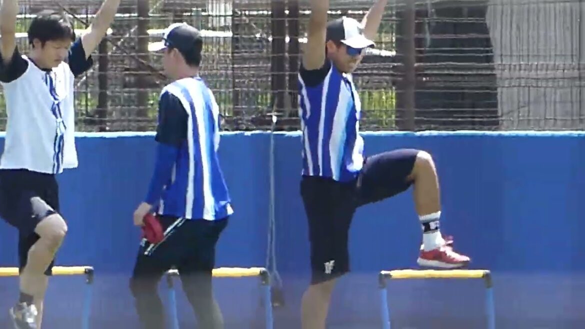 2024年8月 DOCK OF BAYSTARS YOKOSUKA トレーニング風景その１