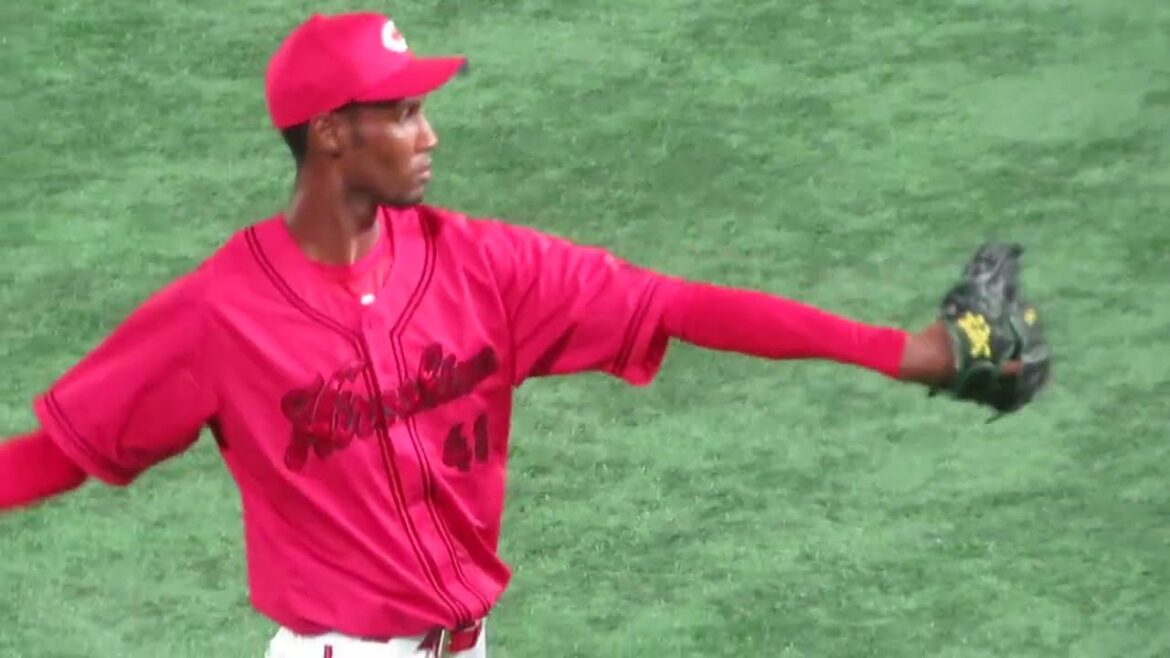 カープ首位攻防戦 1️⃣～9️⃣選手応援歌⇒いきなりチャンステーマ🎵　今日のビジター外野応援気合い入りじゃ❗💪