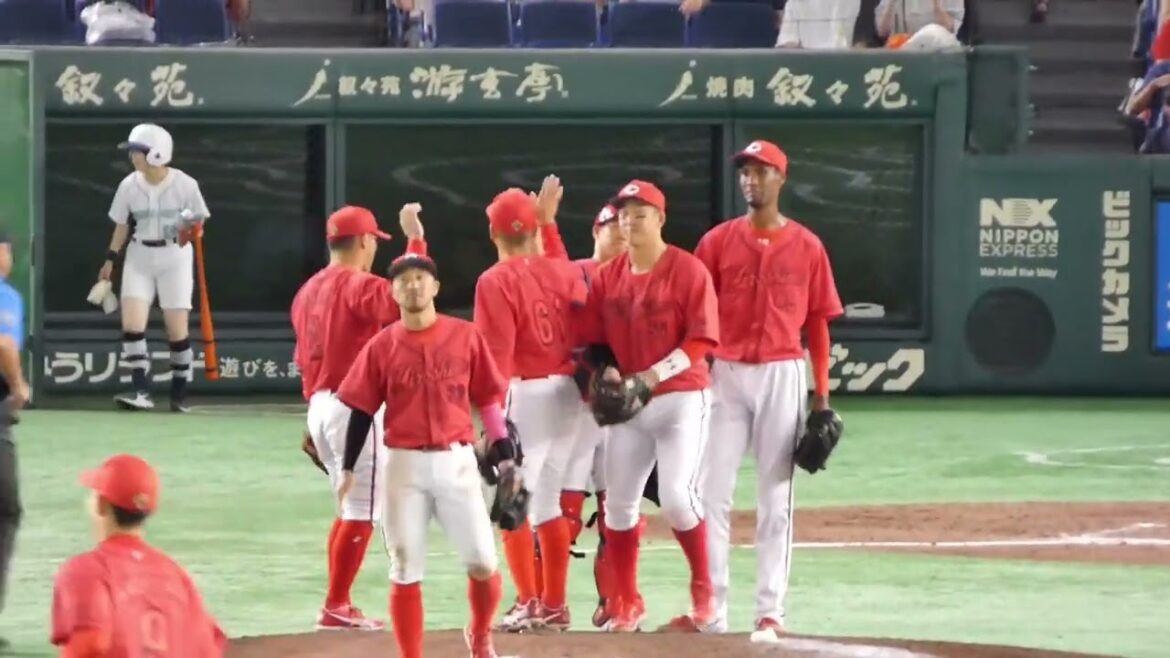 してやったり、アドゥワがプロ初完封！広島カープ勝利の瞬間ハイライト！2024年8月6日