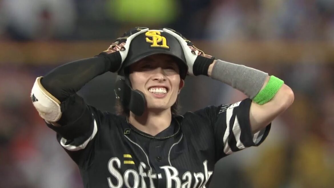 長打もあるぞ！2回表、周東佑京選手がフェンス直撃のタイムリーツーベースヒット！ -マイナビオールスターゲーム2024・第2戦-