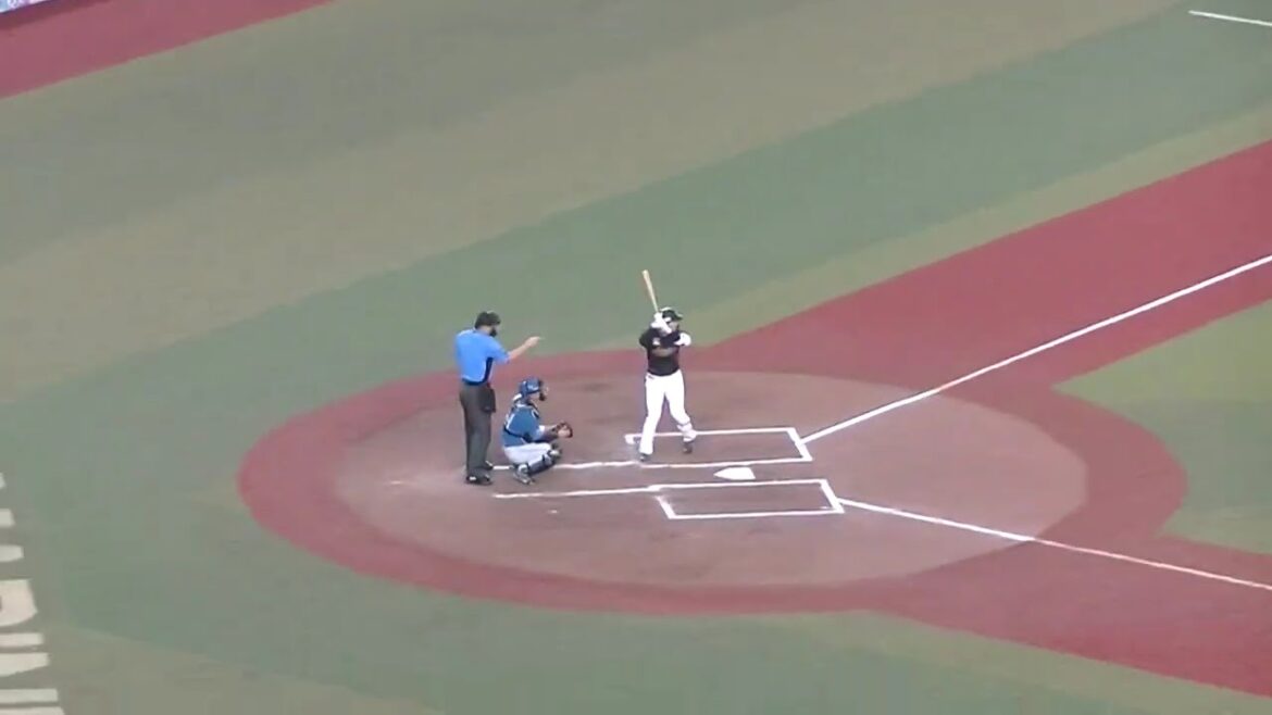 ランナー一塁の場面で山口航輝と友杉篤輝を抑える加藤貴之 2024年7月19日 千葉ロッテマリーンズ対 北海道日本ハムファイターズ