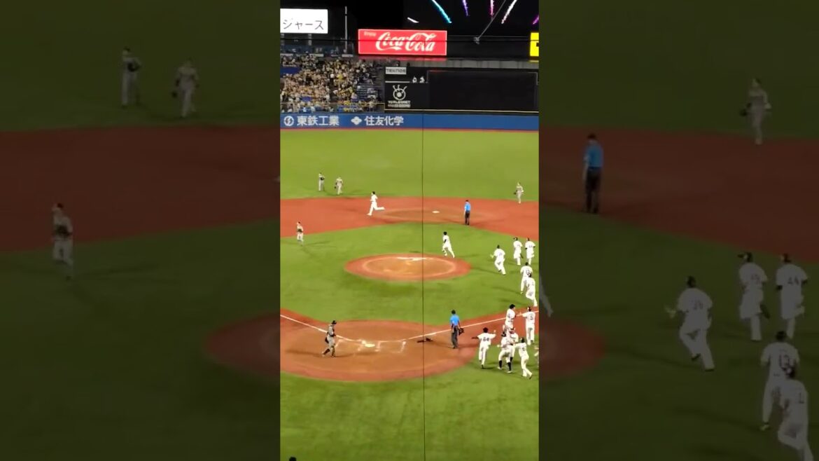 ヤクルト 村上宗隆 サヨナラタイムリーヒット 二塁走者増田珠の好走塁 プロ野球