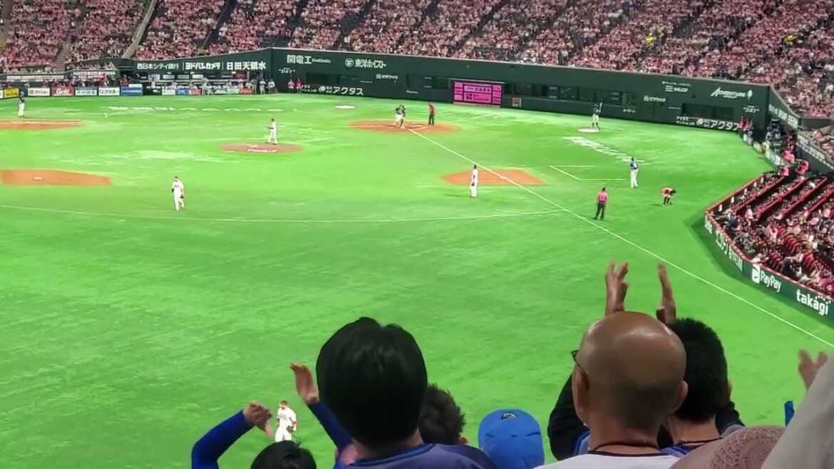 20240518　ﾀﾏﾌﾞﾗ応援は大迫力♪【佐藤龍世 応援歌】　　2回表　埼玉西武ﾗｲｵﾝｽﾞ@みずほPayPayﾄﾞｰﾑ福岡･外野ﾚﾌﾄ ﾋﾟﾝｸﾌﾙﾃﾞｰ