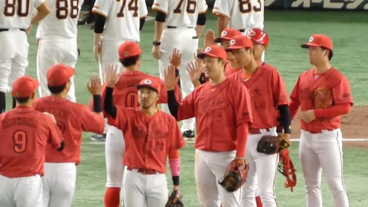 勝ちきれず執念ドロー！巨人に2差のまま、広島カープ現地映像ハイライト！広島3-3巨人 2024年8月8日