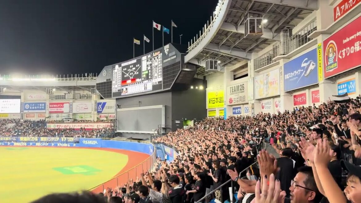 藤原恭大応援歌  BLACK SUMMER WEEK 2024/8/6 ロッテ vs ソフトバンク #chibalotte