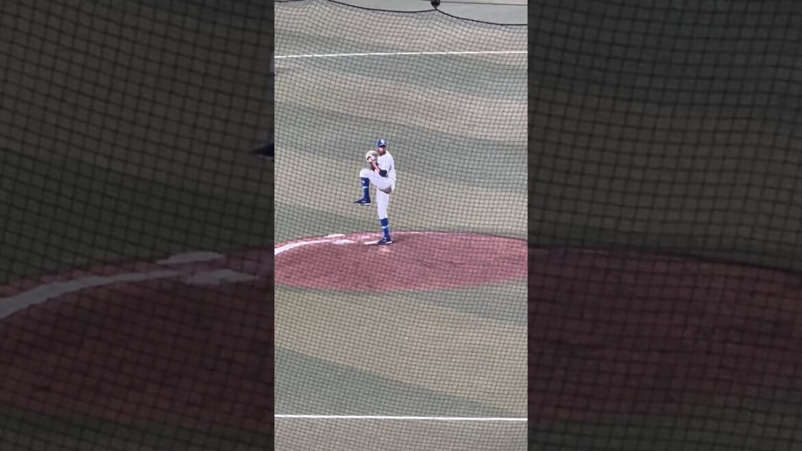 ライデルマルティネスの攻撃😨交流戦🌈ナゴヤドーム2024.6.4 ソフトバンク戦　2-3負け🥲髙橋宏斗試合作るも、同点で9回ライデル打たれる😨 内野S100番台上段より #ビシエド