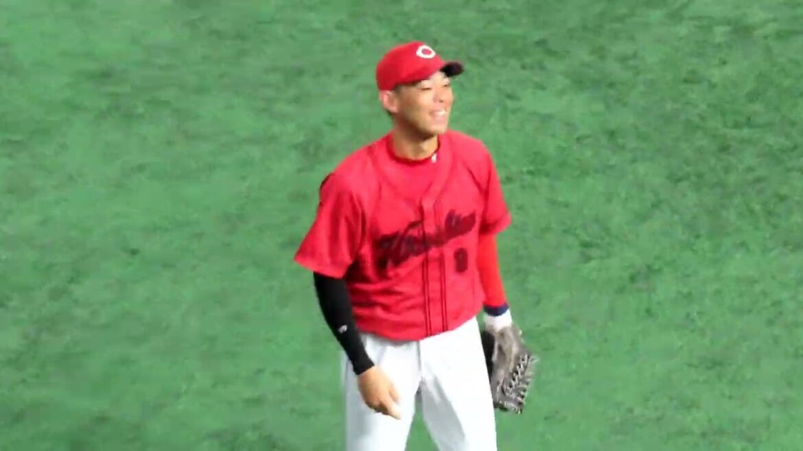 末包ナイスキャッチに秋山が爆笑⁉️の笑み😀カープ外野ビジターは末包❗末包❗末包❗コール❗ 対読売ジャイアンツ 2024.8.8 末包ナイスキャッチに秋山が爆笑⁉️の笑み😀カープ外野ビジターは末包❗末包❗末包❗コール❗ 対読売ジャイアンツ 2024.8.8