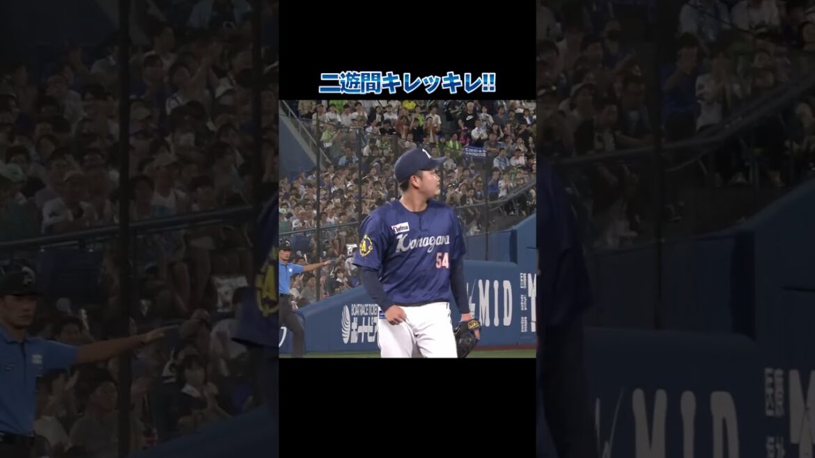 牧と林の二遊間がキレッキレのファインプレー！！