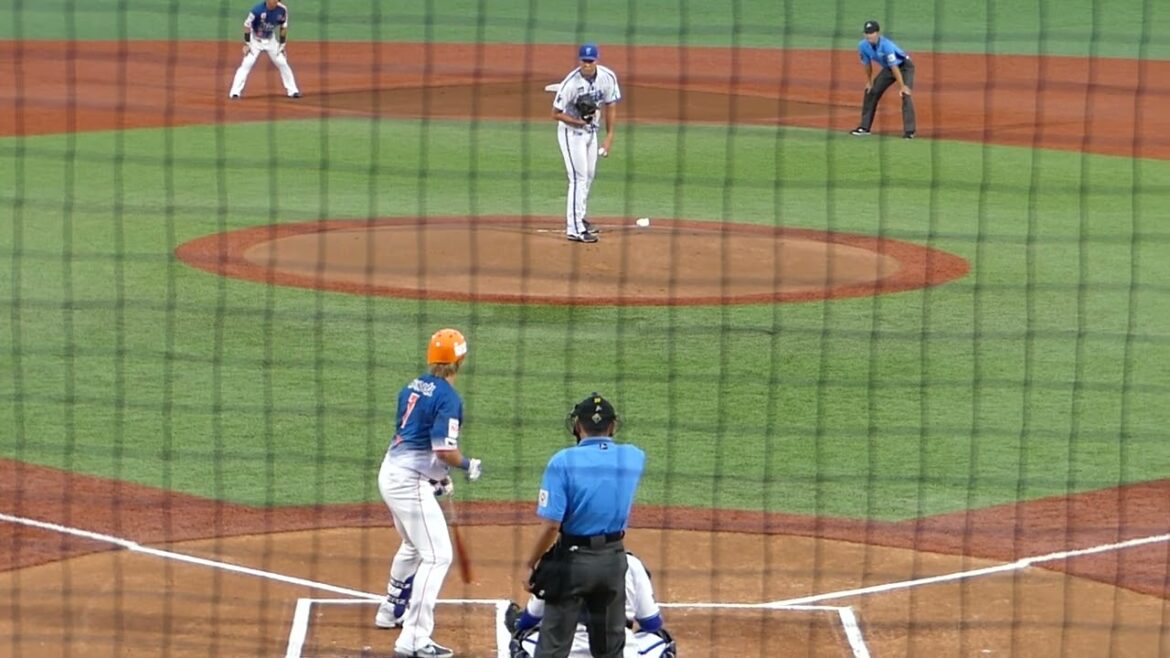 2024年8月6日イースタンリーグ 横浜DeNA－オイシックス新潟 1回表・オイシックス新潟の攻撃