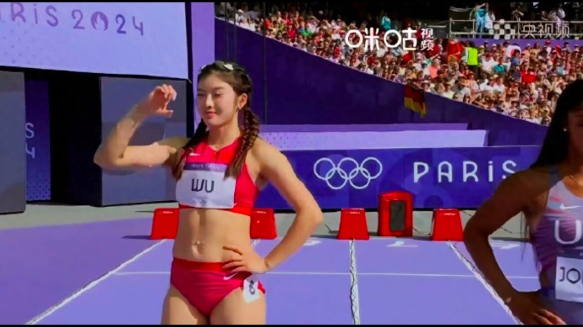 吴艳妮亮相奥运赛场，成绩12秒97排名小组第6，进入复活赛