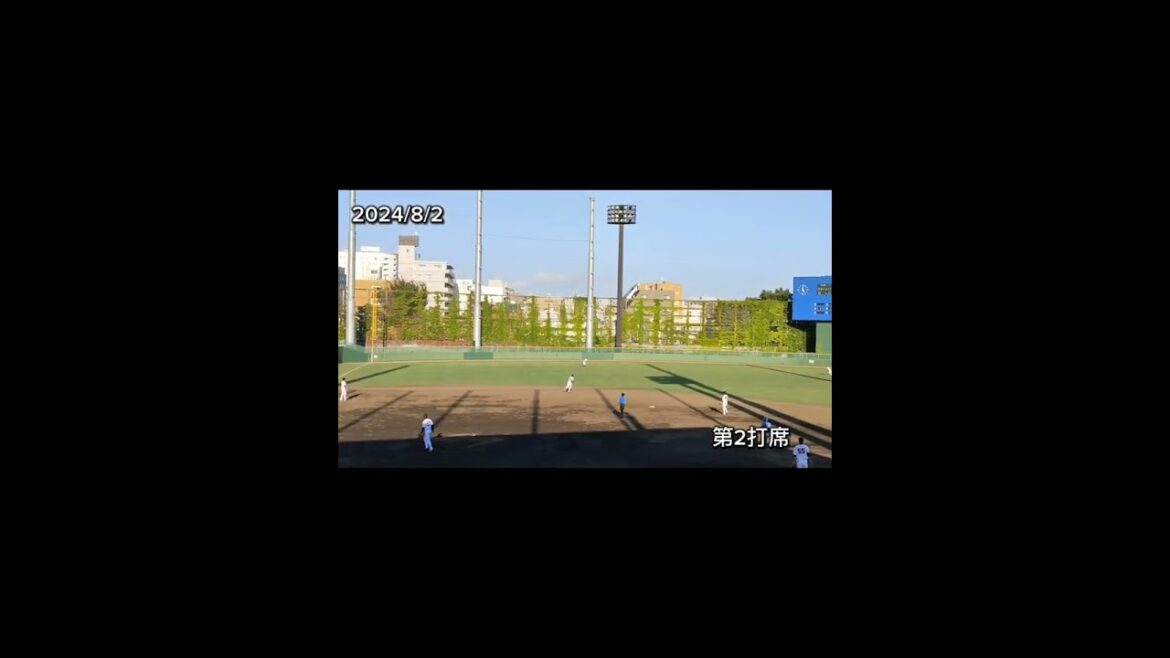 8/2【FIGHTERS】 #清水優心 の第1〜4打席の様子 #shorts #日本ハム #ファイターズ #巨人 #ジャイアンツ #巨人2軍