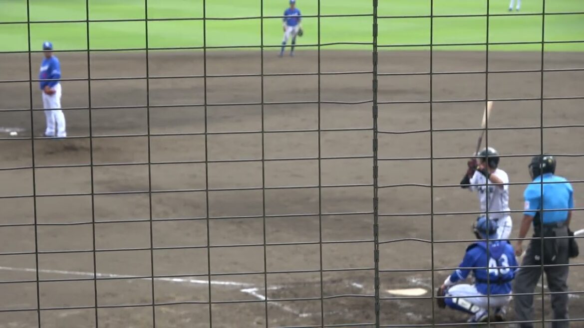 くふうハヤテベンチャーズ 橘八重龍誠選手 第4打席 空振り三振 VS 中日ドラゴンズ 田島慎二投手 2024/8/2 愛鷹球場