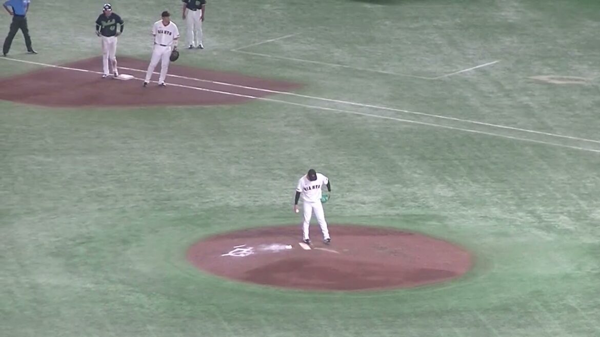 太田賢吾ライトへヒットも増田珠が三振に倒れる（2024年8月3日読売ジャイアンツ対ヤクルトスワローズ）