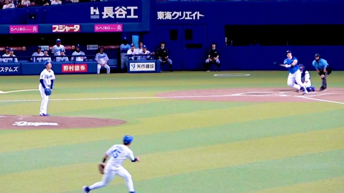 打者一巡の猛攻は牧秀悟の先制弾から！ 17号ソロホームラン！ 横浜DeNAベイスターズ 2024/8/8