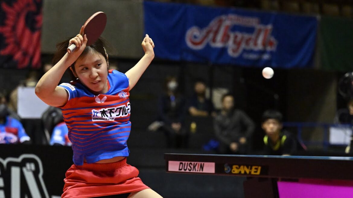 平野美宇 vs 出澤杏佳 Hirano Idesawa TFINALGAME 木下アビエル神奈川 vs 九州アスティーダ ノジマTリーグ 大和スポーツセンター11月11日 第3G【卓球Tリーグ公式】