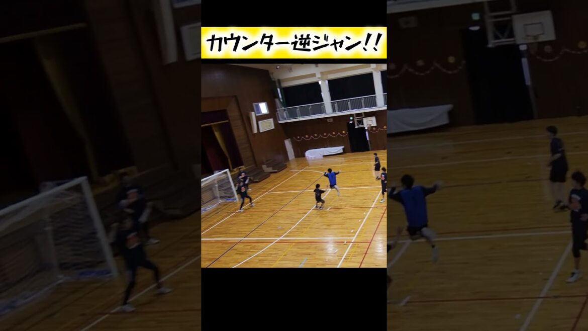 カウンター逆ジャン！#ハンドボール #handball #スーパープレイ #Joseph蓮池 #shorts
