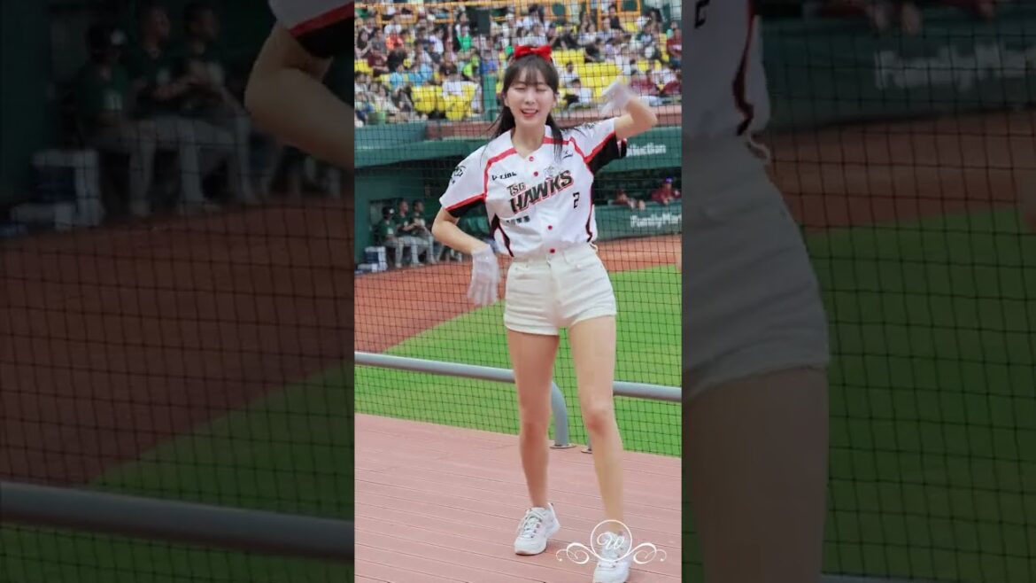 安芝儇 氣蓋山河 王柏融 #安芝儇 #台鋼雄鷹啦啦隊 台湾プロ野球チア#wingstars #チアリーディングの女の子 안지현 2024/7/13