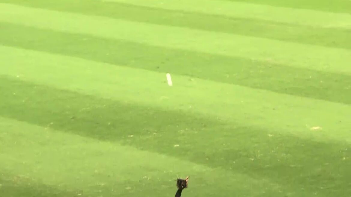 【いつもと違う風 グングン伸びてくる打球にヒヤリ】石井大智vs岡本和真 1球で抑える