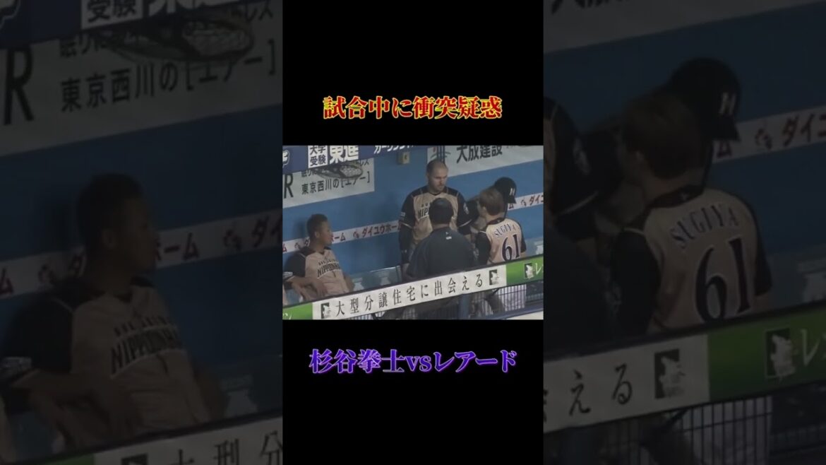 杉谷拳士vsレアード #野球