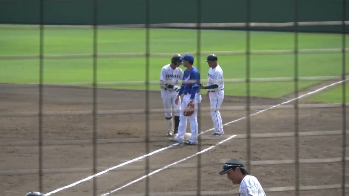 くふうハヤテベンチャーズ 富山太樹選手 センター前ヒット 第3打席 VS 中日ドラゴンズ 近藤廉投手 2024/8/2 愛鷹球場