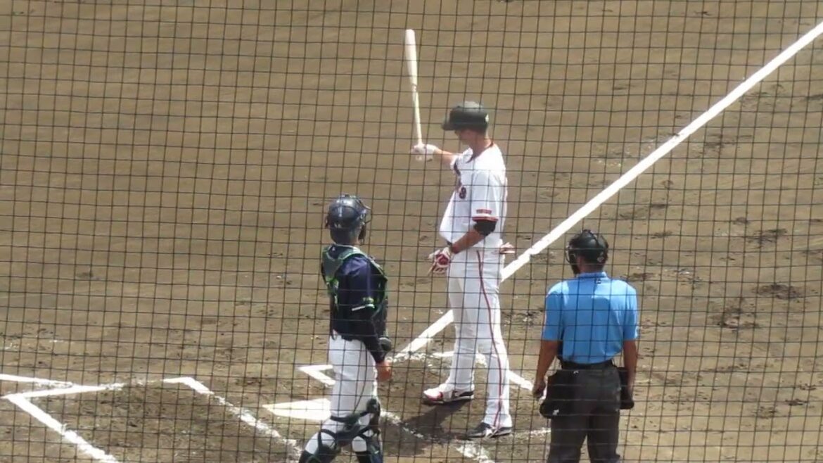 【巨人】秋広優人の打撃フォーム2024年5月29日 読売ジャイアンツ対ヤクルトスワローズ