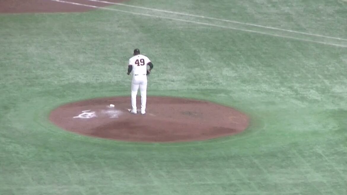 宮本丈9回土壇場タイムリーヒットで４点差に詰め寄る（2024年8月3日読売ジャイアンツ対ヤクルトスワローズ）