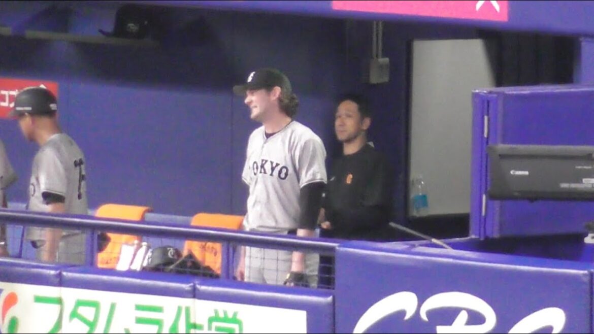 自己評価は低め？巨人ケラー投手,三者凡退に抑えるも小林選手の声掛けに首を振って苦い表情を見せるの巻 巨人vs中日 7回裏