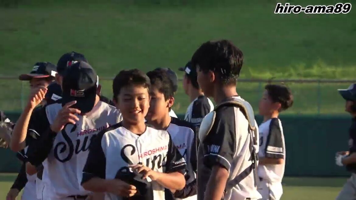 《中学軟式》【ダイジェスト】　広島サンズ  対  廿日市シニア少年野球　《第３回「電光石火」旗争奪 中学生新人野球大会》