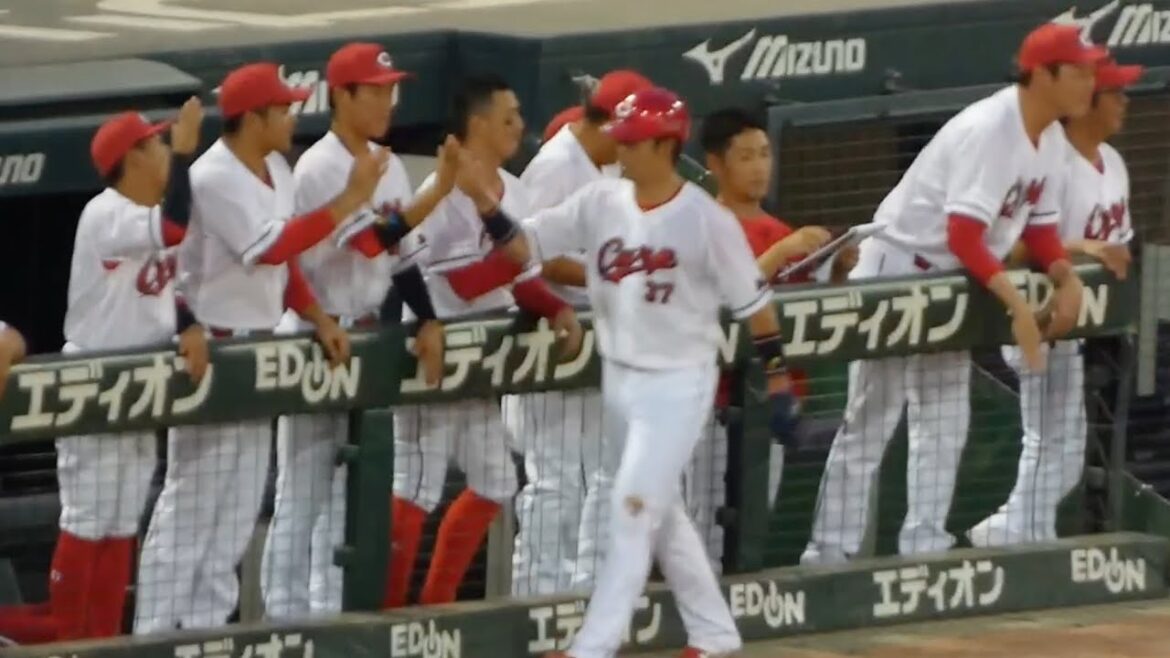 打者一巡の猛攻、すぐさま逆転のカープ！野間、坂倉、中村奨成、玉村、秋山のタイムリーで一挙6得点！3回広島カープ攻撃ハイライト！2024年8月12日