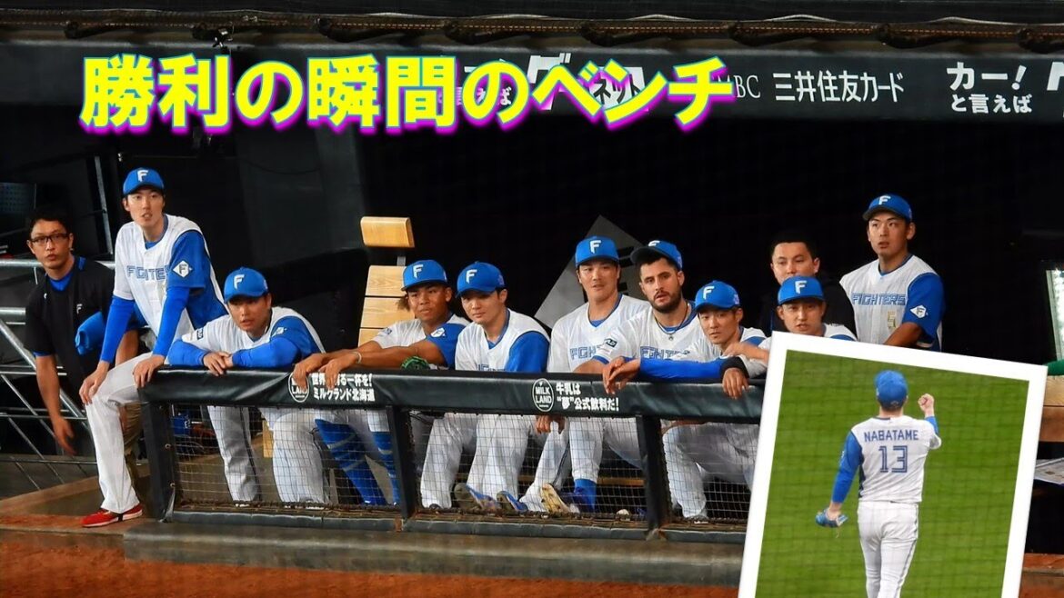 【20240812】勝利の瞬間のベンチ＆生田目クローザー（8回山本拓実～一丁締めまで）