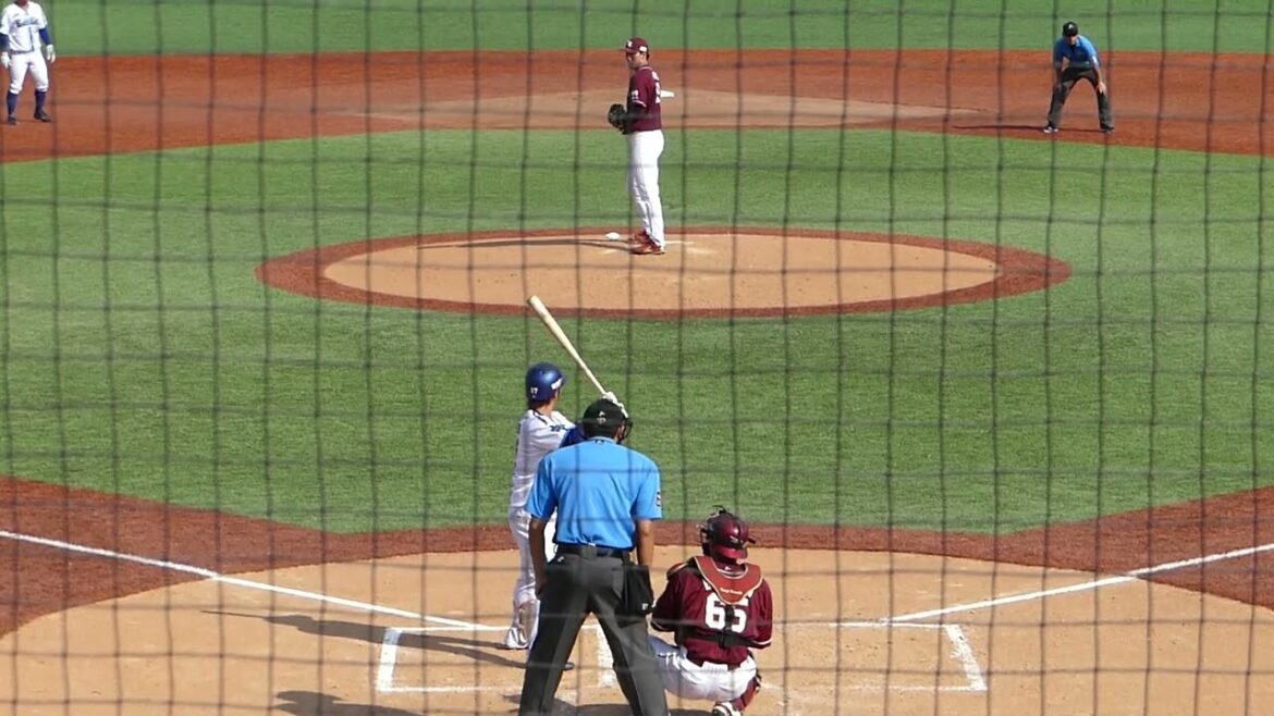 2024年8月13日イースタンリーグ 東北楽天戦 ・西巻 賢二 選手の第3打席