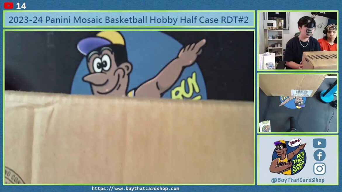 [BuyThatCard 8/9] 23-24 Mosaic Basketball  Hobby HALFCASE RDT#2