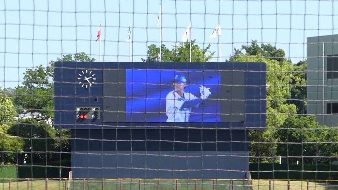 2024年8月12日イースタンリーグ 横浜DeNA－東北楽天 神里 和毅 選手の第1打席