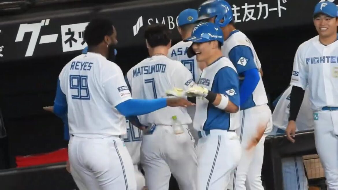 清宮幸太郎の爆裂ホームランで勝ち越し‼︎完全覚醒状態がヤバすぎる‼︎ww 北海道日本ハムファイターズ