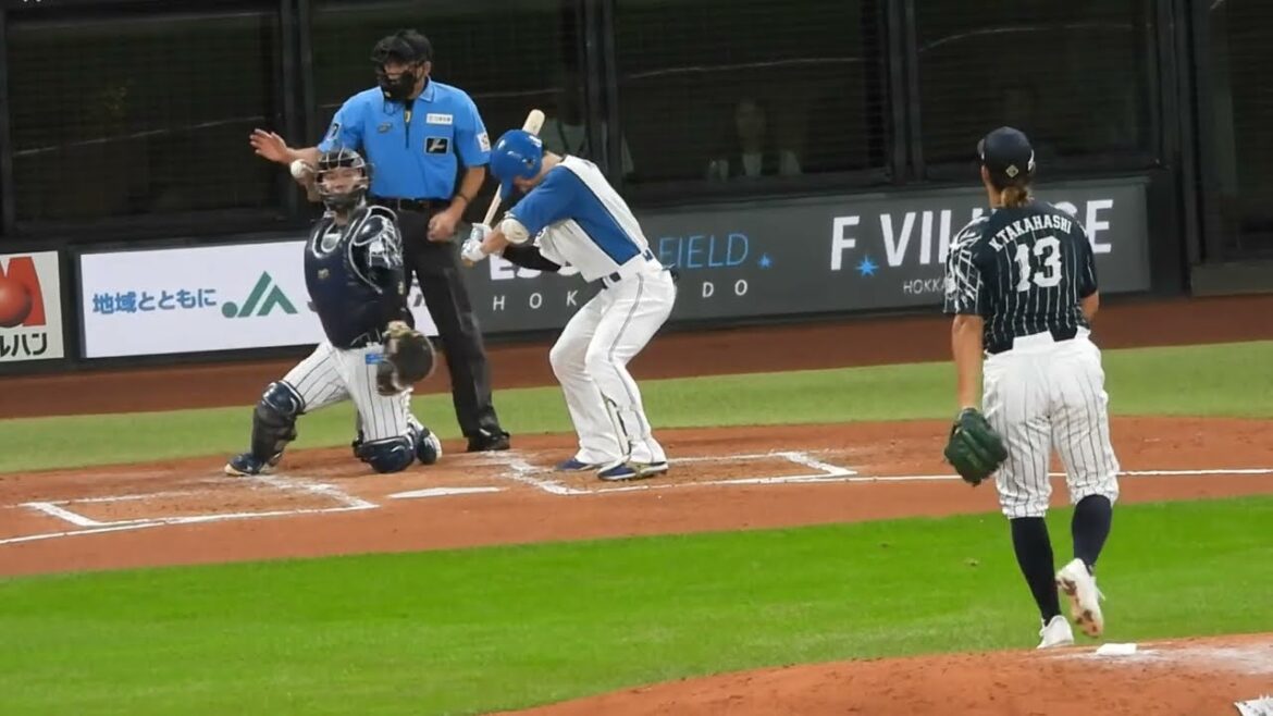 サインに首を振りまくる高橋光成と松本剛の粘り強い打席‼︎北海道日本ハムファイターズ エスコンフィールド北海道