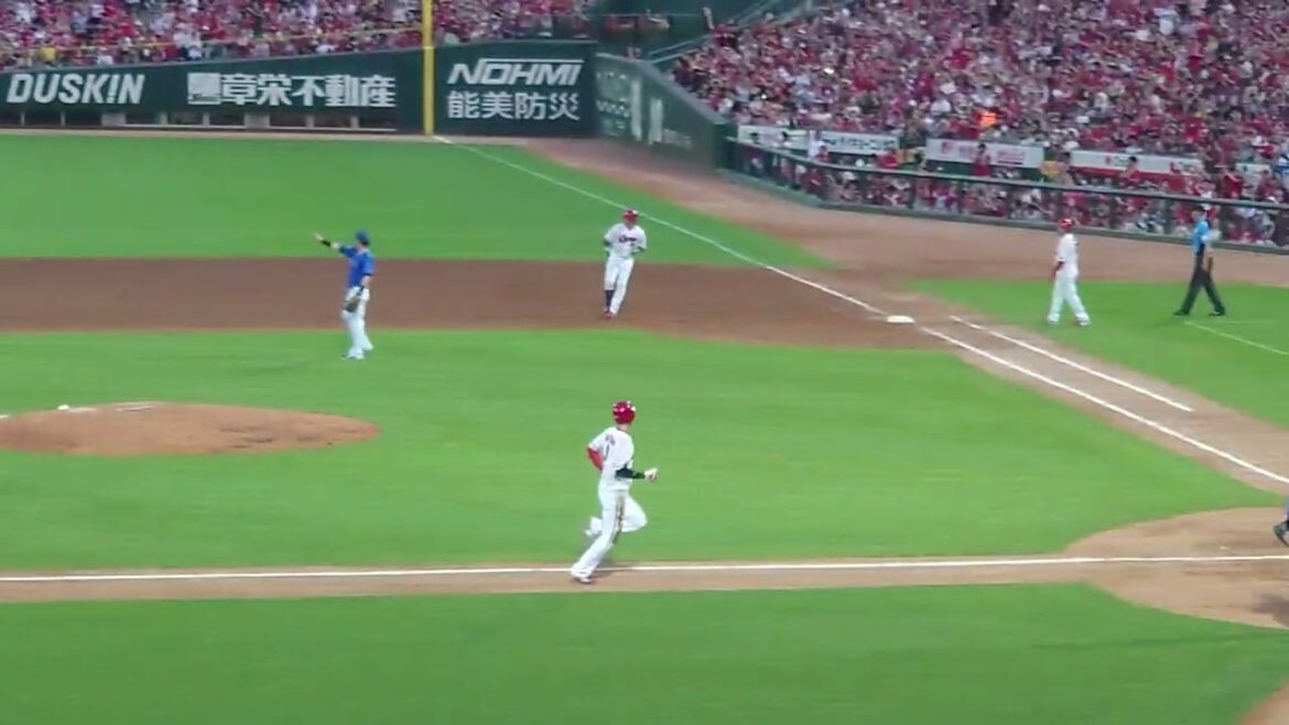 【2024.8.12】野間峻祥　同点タイムリーヒット！【3回裏】