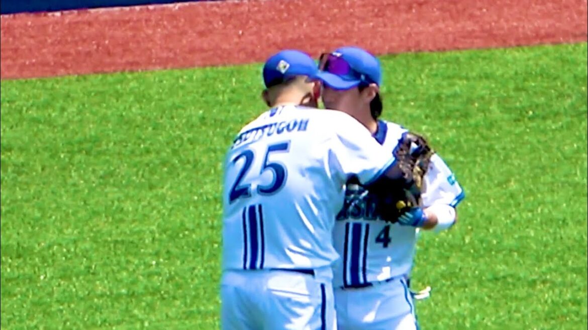 相思相愛な筒香と度会くん 横浜DeNAベイスターズ 2024/8/13