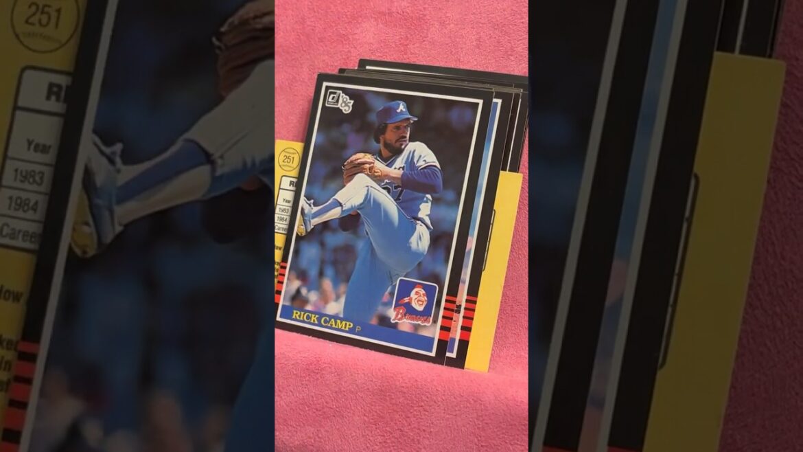 1985 Donruss Baseball $1 Pack from LCS (rip 5.5) #shorts #rdj3video