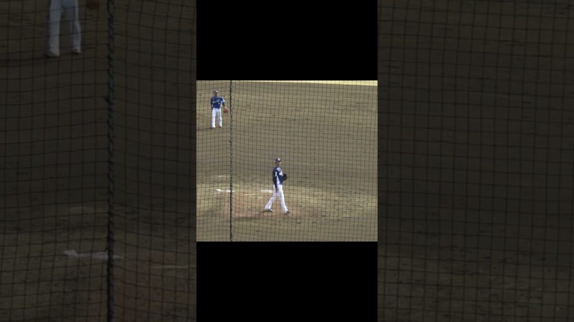 ライオンズ大曲錬ピッチングフォーム［読売ジャイアンツ対 西武ライオンズ 2軍 2024年3月10日］