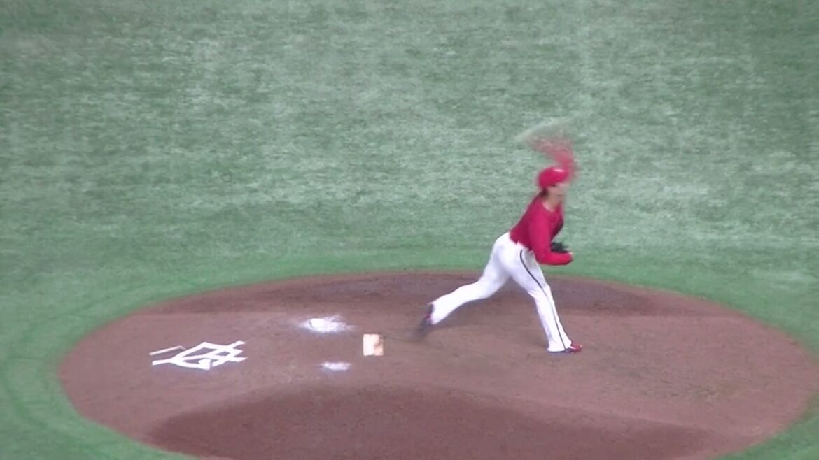 カープ森浦大輔の投球フォーム【読売ジャイアンツ対 広島カープ2024年6月29日】