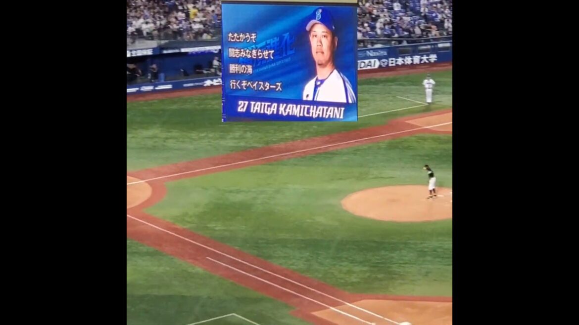 【打者は上茶谷大河】20240607　右投手の汎用応援歌【ﾌｧｲﾃｨﾝｸﾞﾃｰﾏ】#shorts　汎用ﾃｰﾏ@横浜ｽﾀｼﾞｱﾑ･ｳｨﾝｸﾞ席(BAY SIDE) ﾊﾏｽﾀ  日本生命ｾ･ﾊﾟ交流戦