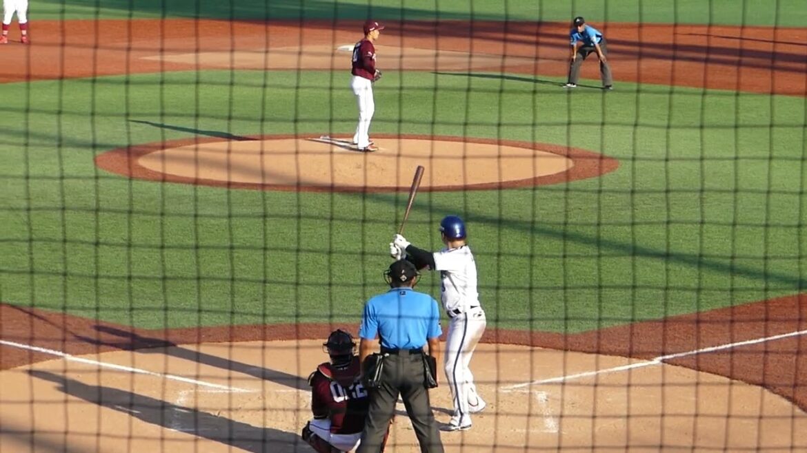 2024年8月12日イースタンリーグ 東北楽天戦・ 神里 選手の第4打席