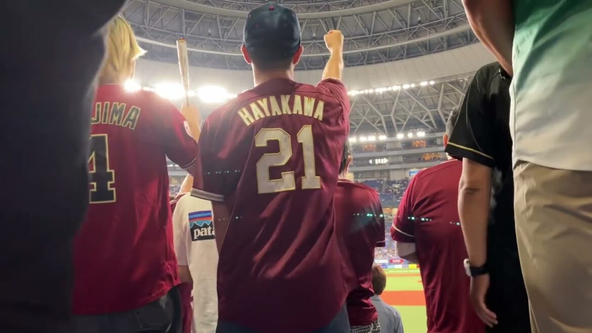 2024/8/13  楽天 1-9 応援歌