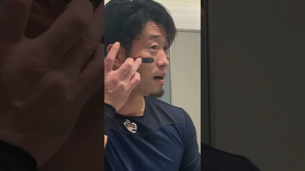 【新シリーズ！？】外崎修汰選手のアイブラックの塗り方を初公開！
