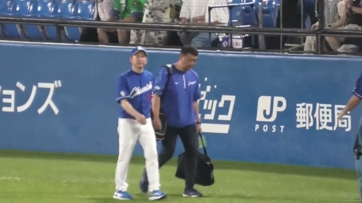 -2024.08.12-【NPB】立浪監督 サヨナラ負けを見届け足早にグラウンドを引き上げる 中日ドラゴンズ（vs東京ヤクルト）