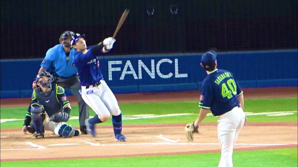 勝ち越しのデスターシャ！ 山本祐大がレフトスタンドへ勝ち越しホームラン！ 横浜DeNAベイスターズ 2024/8/9