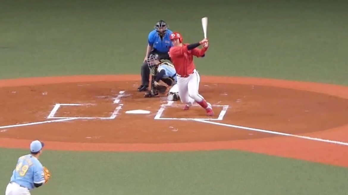 2回、堂林翔太がセンターへ2点タイムリーツーベースをぶちかます！今日もカープ先制攻撃ハイライト！2024年8月10日