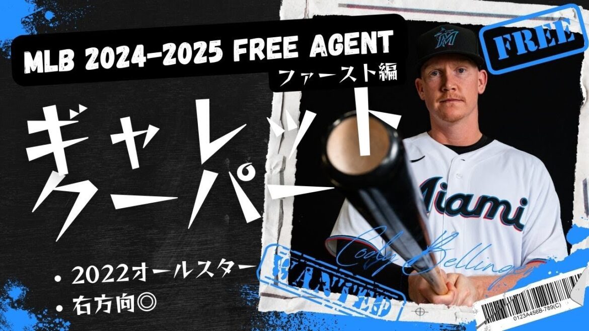 [今オフFA] 2022年オールスター選出！ギャレット・クーパー！