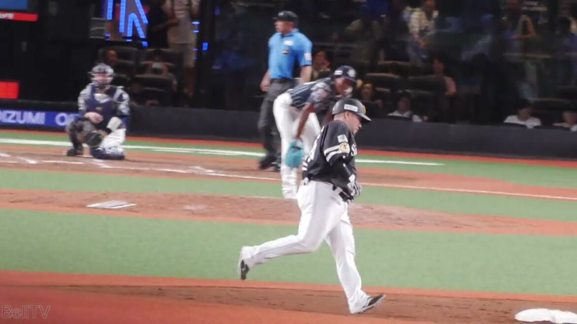 2024815 山川穂高 1試合3ホームラン 福岡ソフトバンクホークス